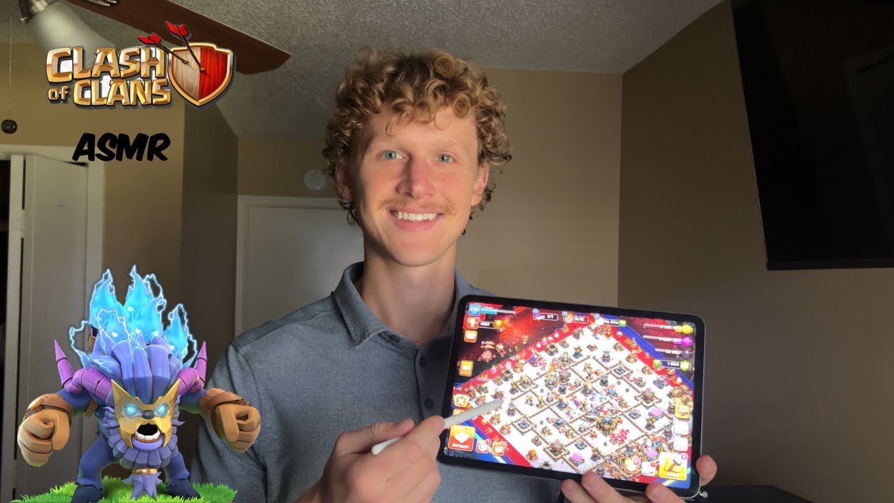 ASMR Clash of Clans | Trying Super Yetis !