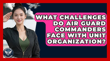 What Challenges Do Air Guard Commanders Face With Unit Organization? - Air Guard Commanders
