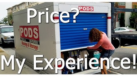 PODS Review – I Moved Across The Country with PODS Moving (Price, Damage, etc)