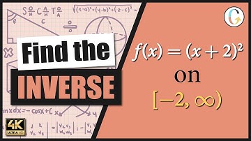 How to find the inverse of a function with domain restrictions