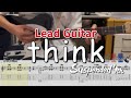 【TAB譜】think / Suspended 4th リードギターカバー【Lead Guitar Cover】