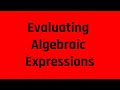 Evaluating Algebraic Expressions With Variables by Using the Order of Operations (ASVAB Tutoring)