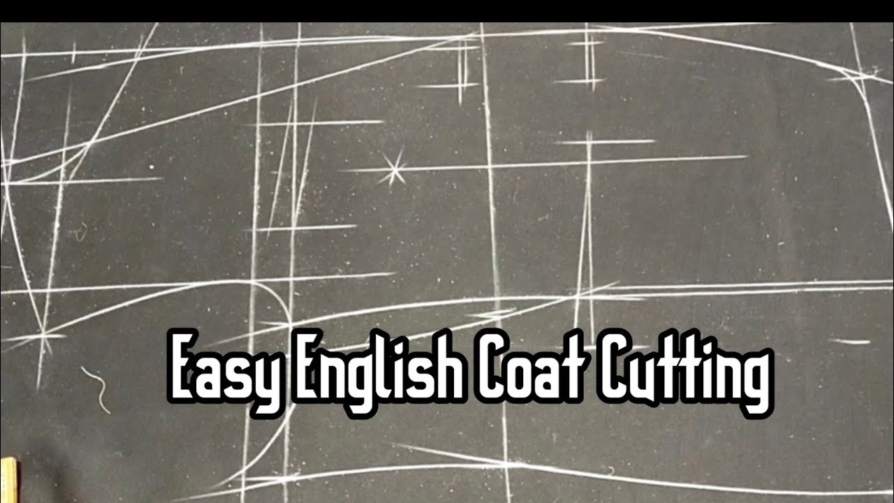Learn Easy English Coat Cutting In Urdu / Hindi . YouTube