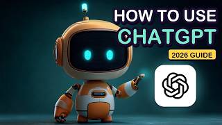 How to Use ChatGPT for Beginners in 2026 (Full ChatGPT Tutorial)