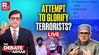 Debate With Arnab LIVE: Pro-Terror Book In Kashmir Libraries, Who’s Responsible?