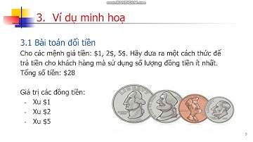 Tổng quan và ví dụ chi tiết giải thuật Tham Lam (greedy algorithm) - Nghĩa 60PM2 Tlu