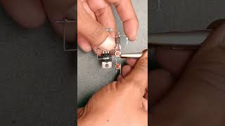 DIY PUSH ON/OFF SWITCH WITH MOSFET Z44N &amp; OPTOCOUPLER PC817 #ytshorts #shorts