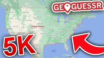 How to 5K the USA on Geoguessr