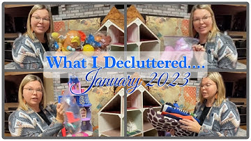Declutter with Me | January 2023 | Monthly Collab
