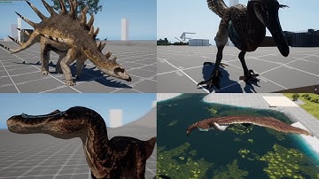 Dondi Shows Baryonyx/Austro/Kentro Attack & Calls Animations Sounds  | The Isle Evrima 10.12.2025