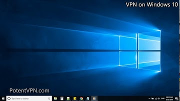 setup vpn on Windows 10