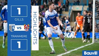 HIGHLIGHTS | Gillingham 1 Tranmere Rovers 1