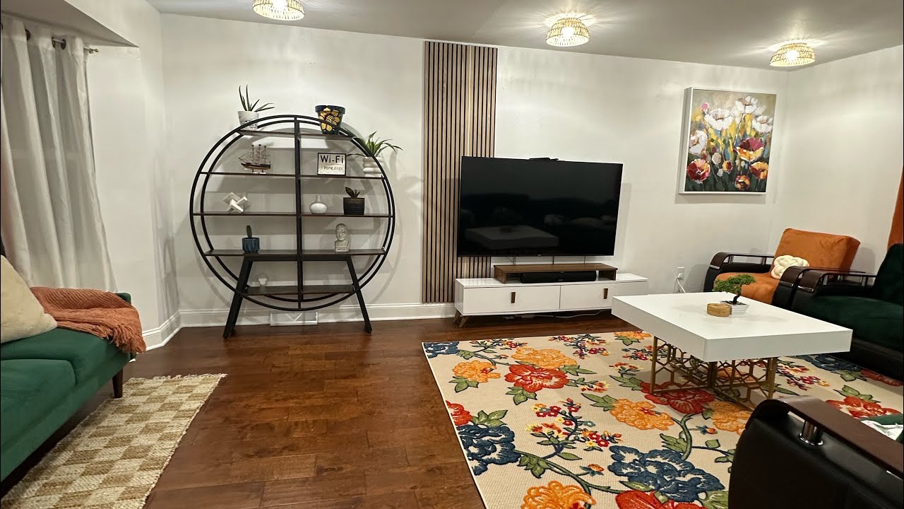 Redecorating our living room! - YouTube