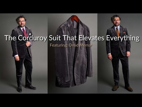 Texture Matters—The Corduroy Suit That Elevates Everything