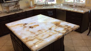 Featured image of post Glowing Backlit Resin Countertops / How to make a concrete countertop &amp; sink basic diy steps, in 3 parts:
