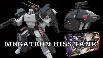 Transformers x GI Joe Megatron HISS Tank