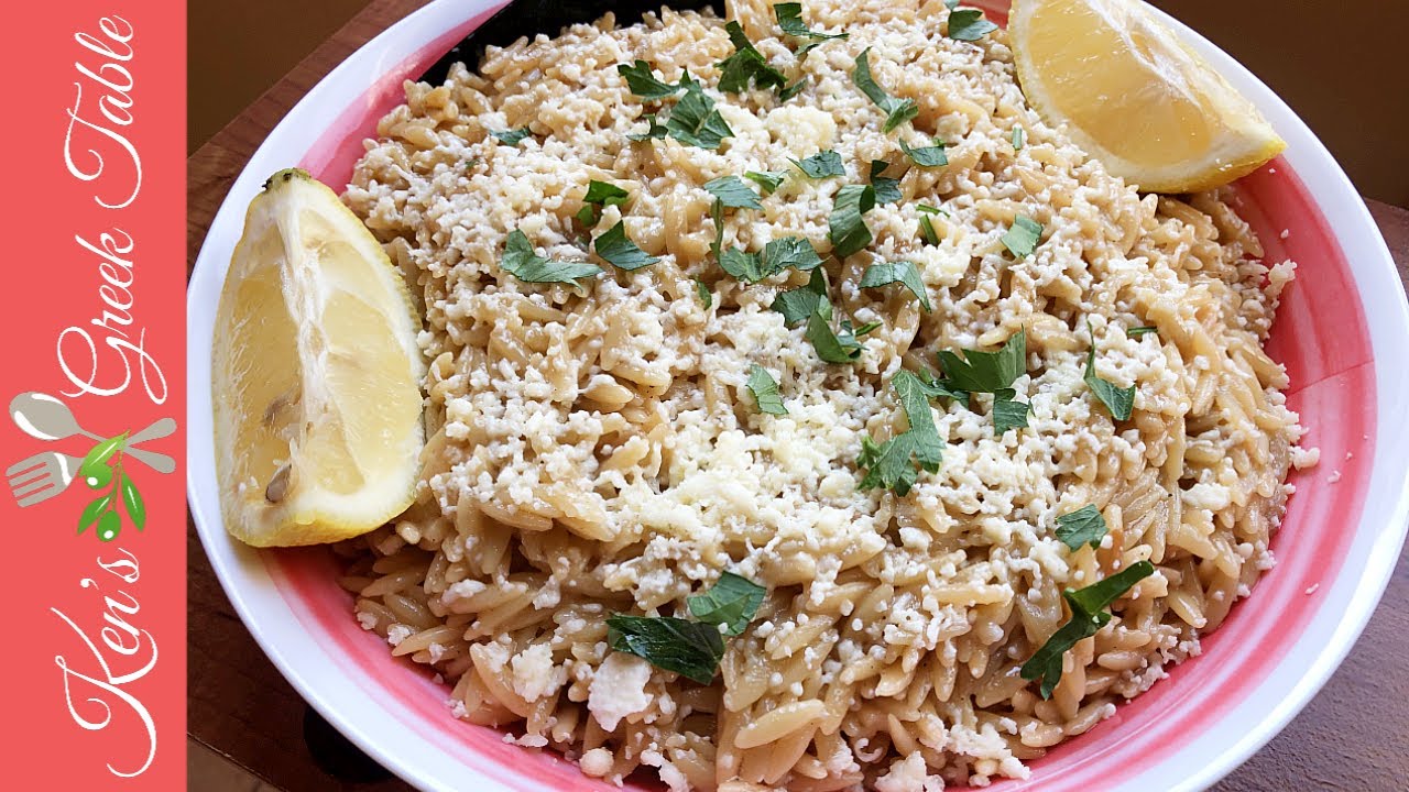 Kritharoto   Greek Orzo Risotto   Greek Food Recipes