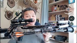 Barnett XP400 crossbow package w/ scope n ccd (light & compact) unboxing, review n how to assemble.