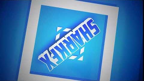 2D Blue Intro Template