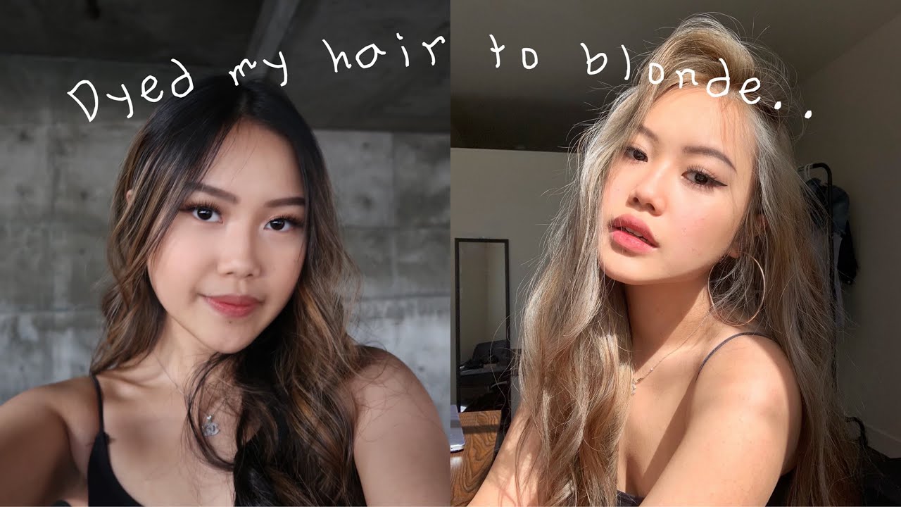 Asian blonde hair - wide 8