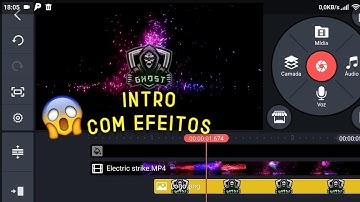 💥INTRO RÁPIDA PELO CELULAR  | TUTORIAL KINEMASTER  | 2021😃🔥🎬