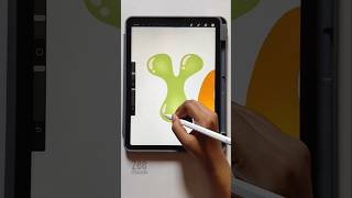 #procreate lettering tutorial #digitalart #art #shorts #viralvideo #creative #tutorial #drawing #fyp