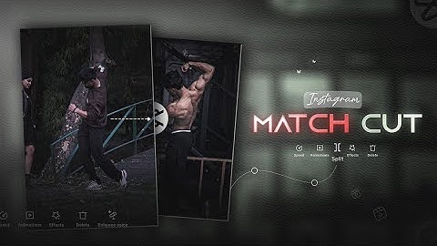 Instagram Trending MATCH CUT reels Tutorial | Gym reels edit | Capcut | Tutorial | trend edits