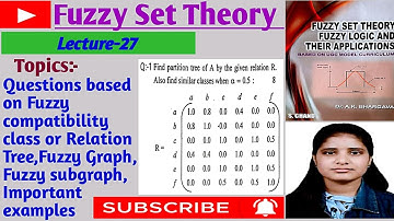 |Lec-27|Question on Fuzzy compatibility class(Relation Tree)|Fuzzy Graph|subgraph|Examples#links👇
