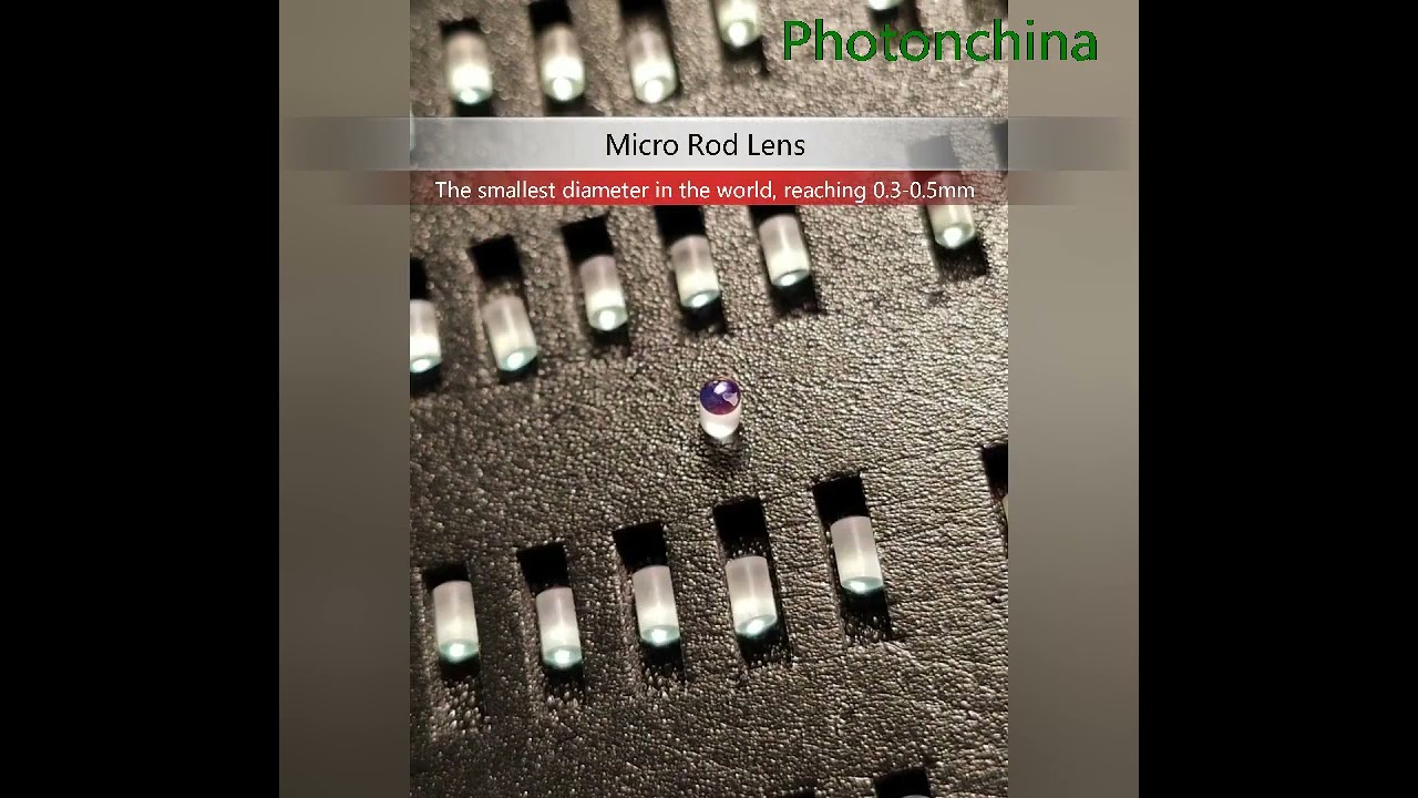 Production of Micro Rod Lens, Micro Spherical Lens, Endoscope Lens, C-lens, G-lens, Capsule Lens.