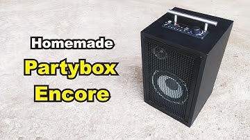 diy  homemade bluetooth  speaker | how to make jbl party box  encore copy
