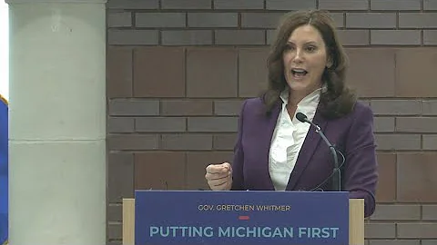 Whitmer pitches budget, economic goals in West Michigan