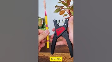 Kìm Tách Cáp Dẹp (Flat Cables) Knipex 12 64 180 Tự Căn Chỉnh Tiết Diện 0.75 - 2.5mm² |#knipex