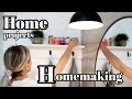 A WEEK OF HOME PROJECTS organizing and homemaking tips Scandish home homemaking