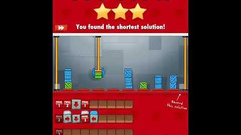 Cargo-Bot Up The Greens Shortest Known Solution