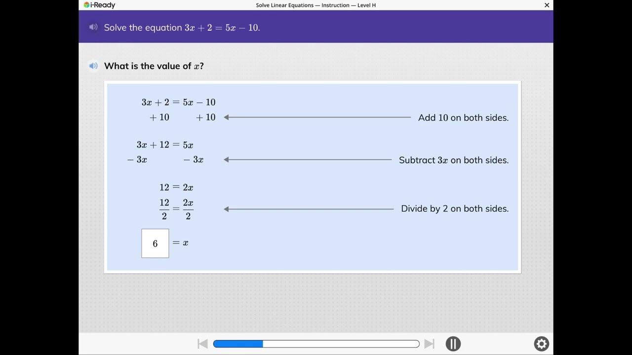 problem solving with linear models iready quiz answers