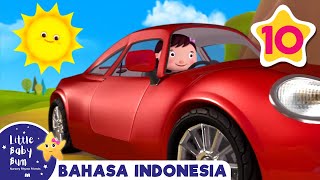 Jalan-jalan Naik Mobil🚗 | Kartun \u0026 Lagu Anak Populer | @Little Baby Bum Bahasa Indonesia