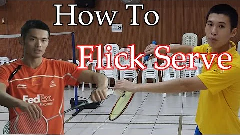 How to do a Flick Serve in Badminton | BG Academy - DayDayNews