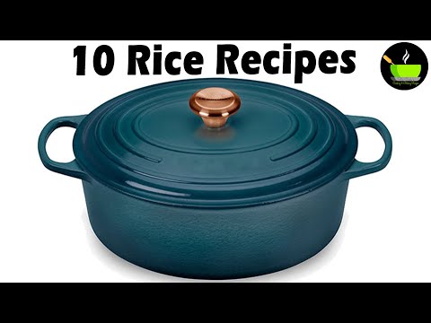 Indian Rice Recipes | 10 Variety Rice Dishes | Lunch Box Recipe | Variety Rice Recipes | Rice Recipe | She Cooks