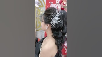 Bài tóc đuôi ngựa học viên làm tại lớp cô Hạnh