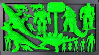 Dinosaurus Jurassic World Dominion: T-rex, Kingkong, Anomali, Skibidi, Siren Head, KingGidorah,