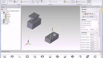 IronCAD - Single Scene: Dual Part type(Innovative Part and Structured Part)