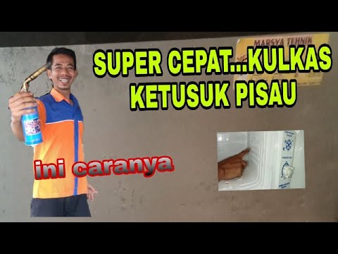 Video: Pisau tertutup bocor: bagaimana untuk menyelesaikan masalah?