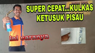 SUPER FAST... FRIDGE STAB BY KNIFE