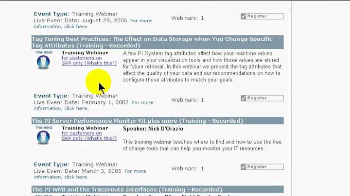 OSIsoft: Recommendations on exception and compression settings. v3.4.375