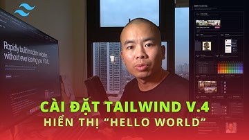 Cài đặt Tailwind Css V4  thành công - Hiển thị Hello World