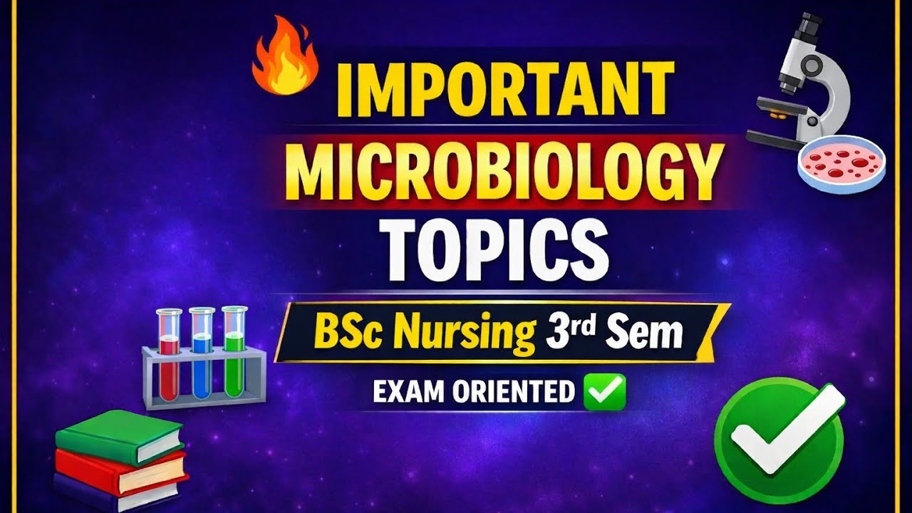 Важные темы по микробиологии 🔥 | 3-й семестр бакалавриата по сестринскому делу | Ориентировано на...