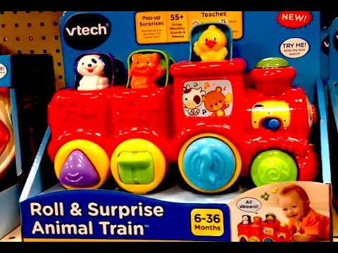 roll and surprise animal train