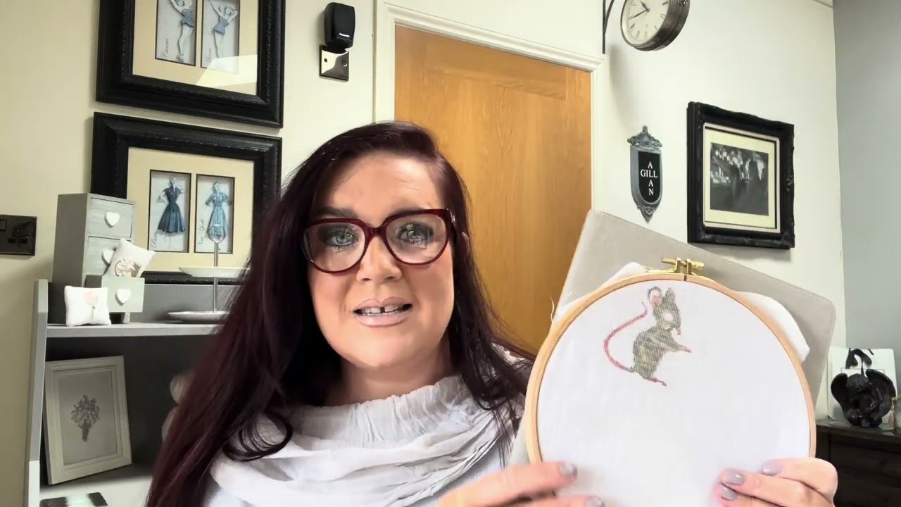 Flosstube #7 so many finishes and a very proud moment!!