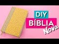 DIY COMO ENCAPAR BÍBLIA | REFORMA E RESTAURAÇÃO DE BÍBLIA | MUITO FÁCIL!  | Do Sofá