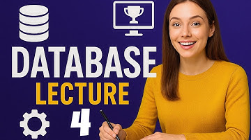 Database - Lecture 4 | ER Model Entities and attributes - كيانات وخصائص نموذج الكيانات و العلاقات 